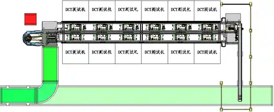 DCT测试自动线