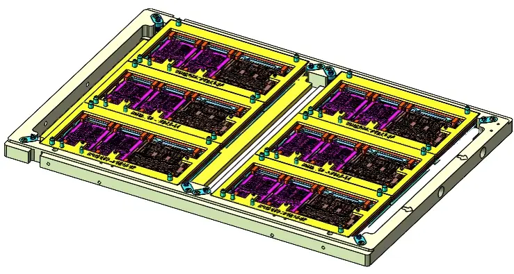IGBT 二次焊接双 DBC 载具