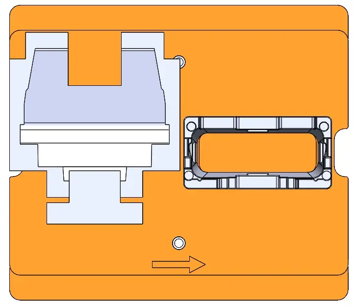 110×30 型号车灯自动化设备产品治具