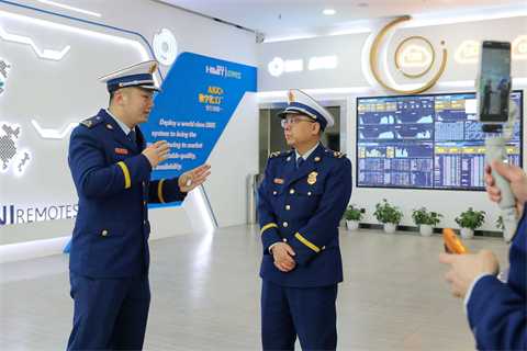 湖南岳阳支队走进海铭德开展企业消防安全线上直播